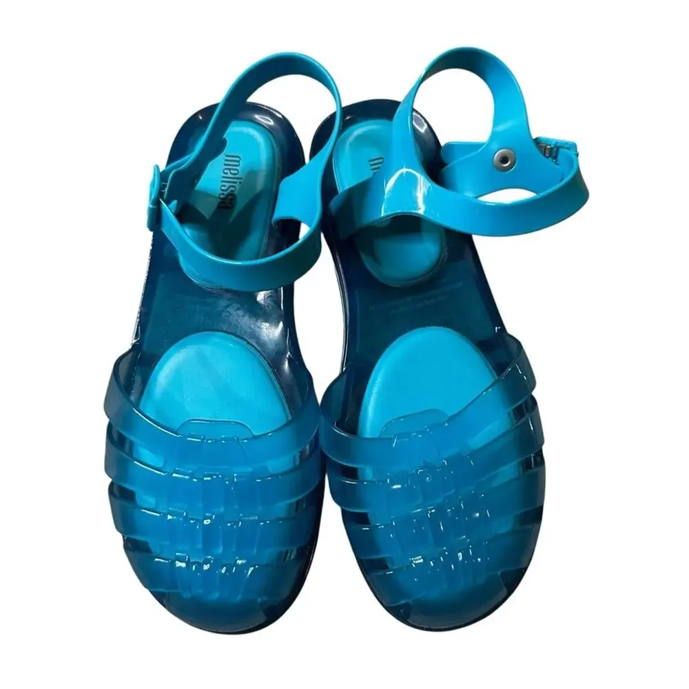 Melissa Blue Jelly Sandals
